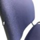 Silla de Visita Allegro sin Brazos en Tela Mini Color Azul Marino