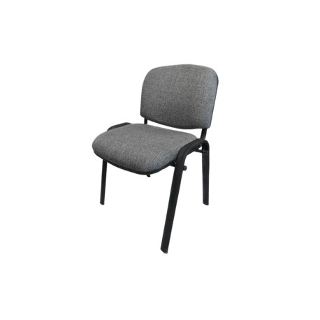 Silla de Visita Allegro sin Brazos en Tela Addison Color Gris