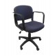 Silla Operativa Industrial Polurietano Negro con Regaton