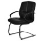 Silla de Visitas Kahlo Color Negro