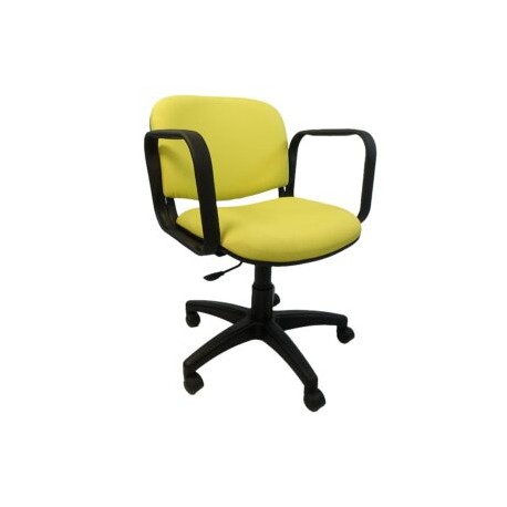 Silla Operativa Allegro con Brazos en Tela Mini Color Verde Manzana