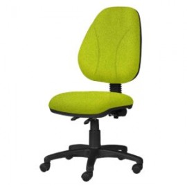 Silla Operativa sin Brazos Tiempo 3503 Tela Mini Verde Manzano