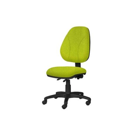 Silla Operativa sin Brazos Tiempo 3503 Tela Mini Verde Manzano