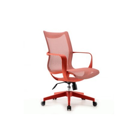 Silla Semi-Ejecutiva S77 Mesh Rojo