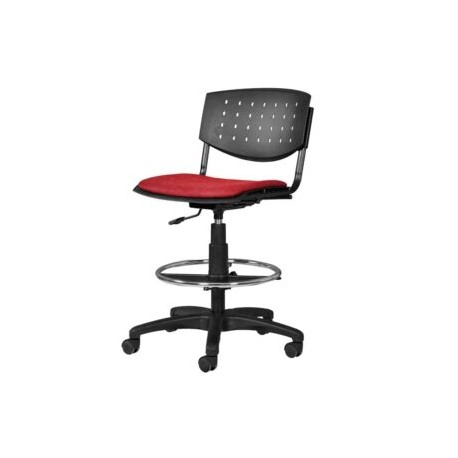 Silla Cajero Brecia Tela Mini Rojo