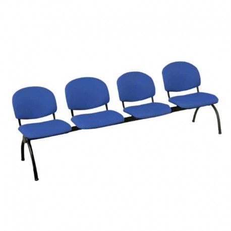 Silla de Visita BM-840 Respaldo en Mesh, Asiento en Tela