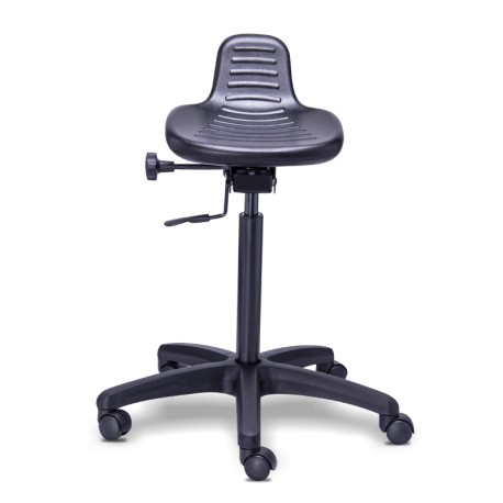 Silla de Visita tipo concha BM-1942 en Tela Gris
