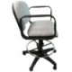 Silla Cajero Allegro con Brazos en Tela Addison Color Gris ClAro