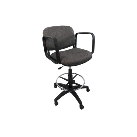Silla Cajero Allegro con Brazos en Tela Stanley Color Oxford