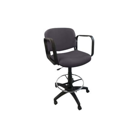 Silla Cajero Allegro con Brazos en Tela Stella Color Stone