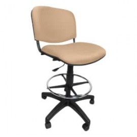 Silla Cajero Allegro Sin Brazos en Tela Adison Color Camello