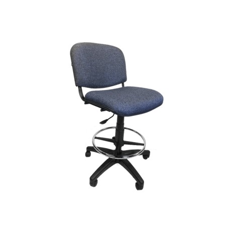 Silla Cajero Allegro Sin Brazos en Tela Addison Color Plumbago