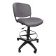Silla Cajero Allegro Sin Brazos en Tela Adison Color Grey
