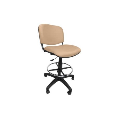 Silla Cajero Allegro Sin Brazos en Tela Adison Color Camello