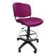Silla Cajero Allegro Sin Brazos en Tela Adison Color Fiusha