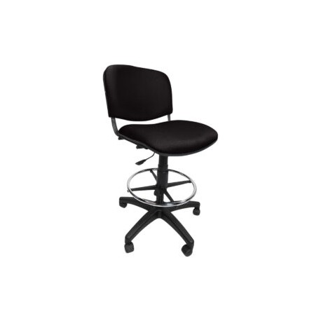 Silla Cajero Allegro Sin Brazos en Tela Adison Color Plomo