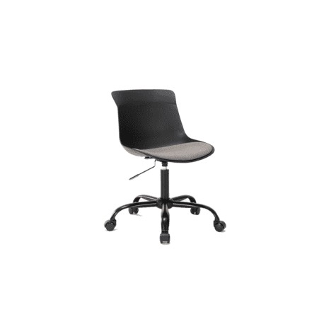 Silla Operativa Eames Acolchonada Color Negro