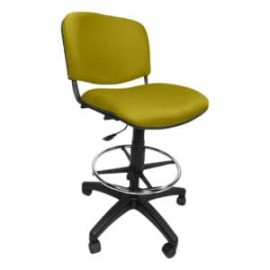 Silla Cajero Allegro Sin Brazos en Tela Mini Color Pera