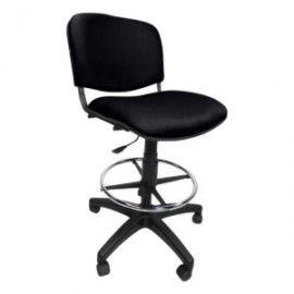 Silla Cajero Allegro Sin Brazos en Tela Stella Color negro