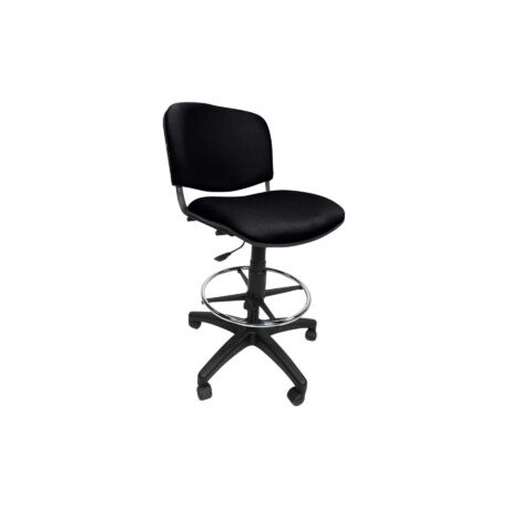 Silla Cajero Allegro Sin Brazos en Tela Stella Color negro