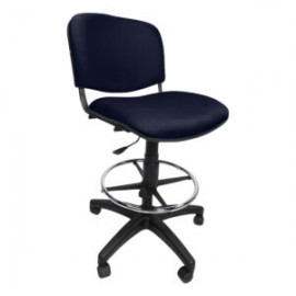 Silla Cajero Allegro Sin Brazos en Tela Stella Color Marino