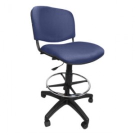 Silla Cajero Allegro Sin Brazos en Tela Stella Color Plumbago