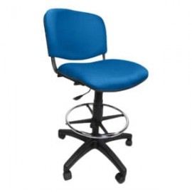 Silla Cajero Allegro Sin Brazos en Tela Stella Color Pizarra