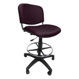 Silla Cajero Allegro Sin Brazos en Tela Stella Color Violeta