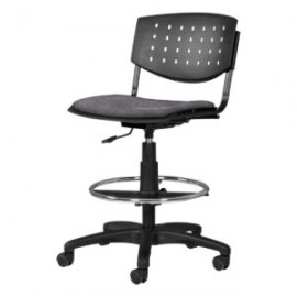 Silla Cajero Brecia Tela Adison Color Grey