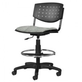 Silla Cajero Brecia Tela Addison Silver