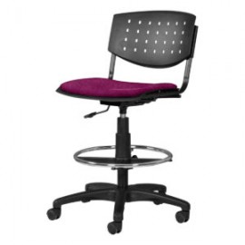 Silla Cajero Brecia Tela Adison Color Fiusha