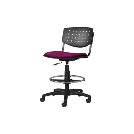 Silla Cajero Brecia Tela Adison Color Fiusha