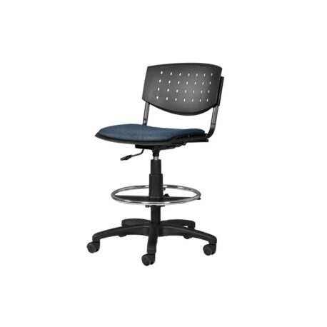Silla Cajero Brecia Tela Ofik Marino