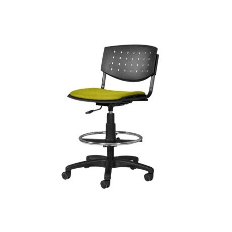 Silla Cajero Brecia Tela Mini Verde Mnazano