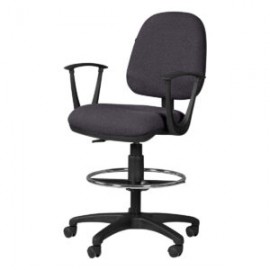 Silla Cajero Regia con Brazos 1007 Tela Stella Color Stone