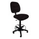 Silla Cajero sin Brazos Regia Aro Cromado 1007 Tela Adison Color Plomo