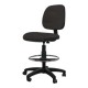 Silla Cajero Tiempo sin Brazos Aro Cromado 3507 Tela Mini Café