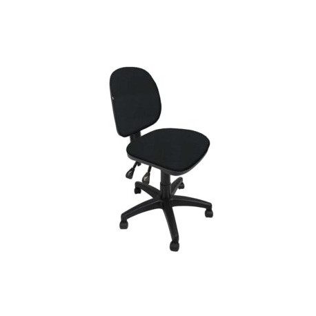 Silla Operativa sin Brazos Regia 1002 Tela Mini Negro