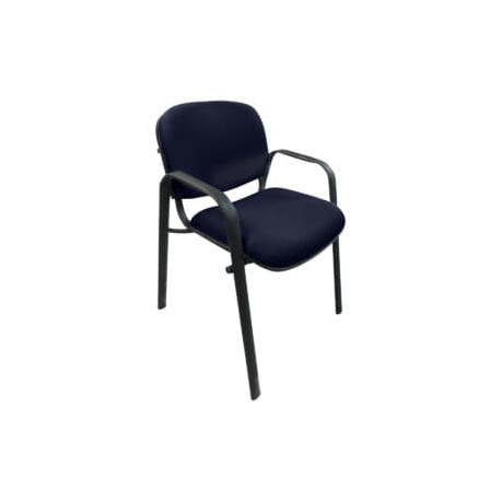Silla de Visita Allegro con Brazos en Tela Stella Color Marino