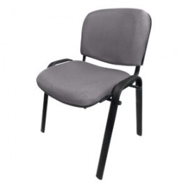 Silla de Visita Allegro sin Brazos en Tela Adison Color Grey