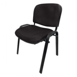 Silla de Visita Allegro sin Brazos en Tela Adison Color Plomo
