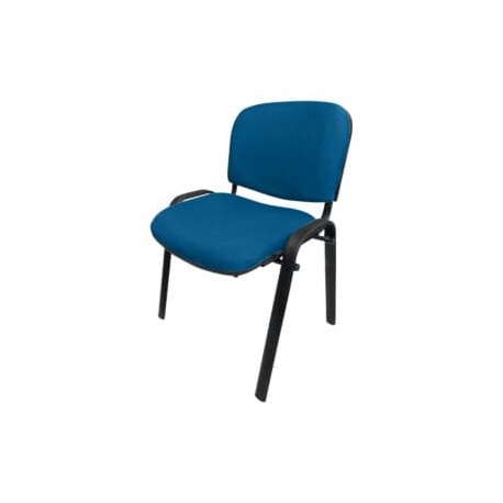 Silla de Visita Allegro sin Brazos en Tela Mini Color Pizarra