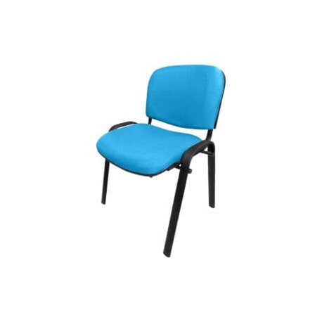 Silla de Visita Allegro sin Brazos en Tela Adison Color Turqueza