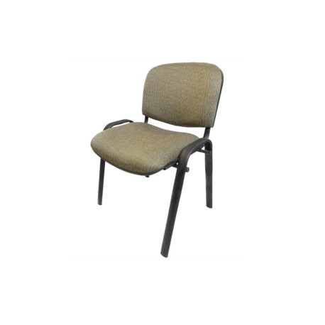 Silla de Visita Allegro sin Brazos en Tela Stanley Color Verde