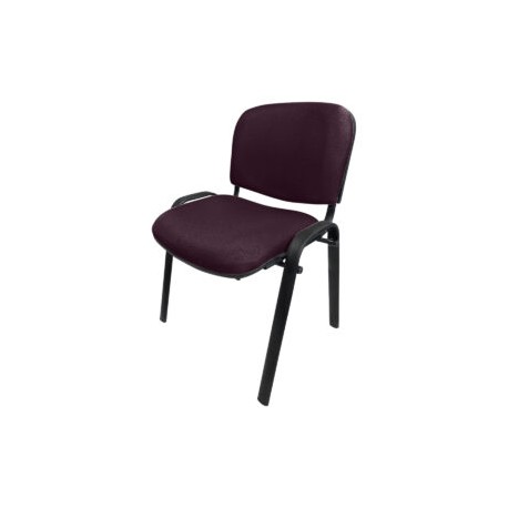 Silla de Visita Allegro sin Brazos en Tela Stella Color Violeta