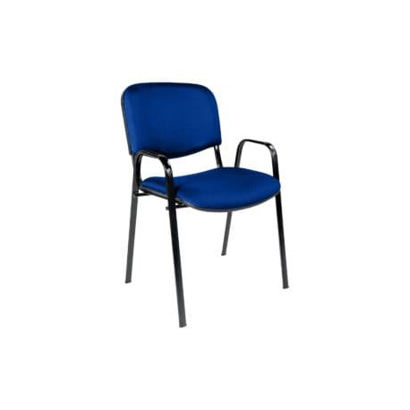 Silla de Visita con Brazos Genova Tela Mini Eléctrico
