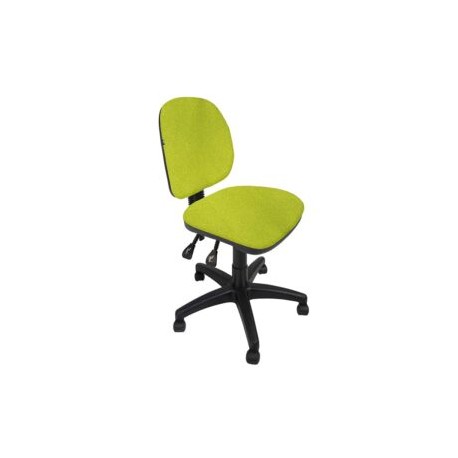 Silla Operativa sin Brazos Regia 1002 Tela Mini Verde Manzano
