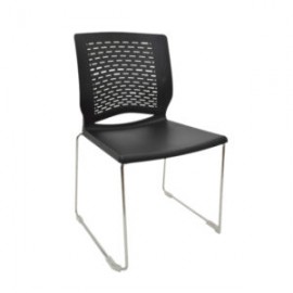 Silla de Visita en polipropileno BM-50 Estructura Gris