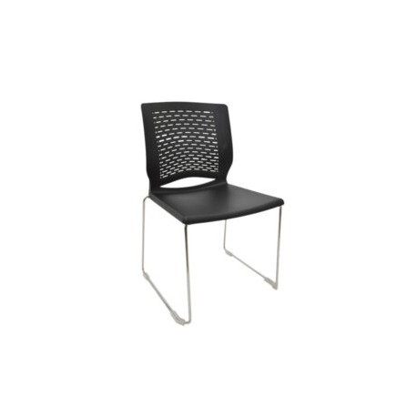 Silla de Visita en polipropileno BM-50 Estructura Gris