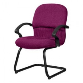 Silla de Visita Etna Tela Adison Color Fiusha